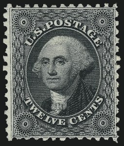 Sale 983, Lot 37, 1875 Reprint of 1857-60 Issue