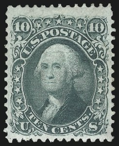 Sale 983, Lot 66, 1867-68 Grilled Issue