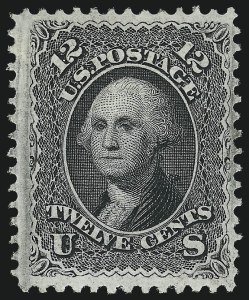 Sale 983, Lot 67, 1867-68 Grilled Issue