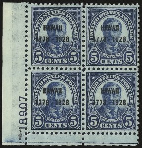 Sale 984, Lot 1018, 1922-29 and Later Issues (Scott 574 onwards)