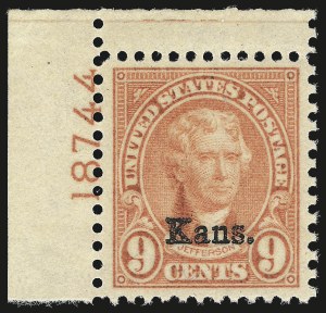 Sale 984, Lot 1020, 1922-29 and Later Issues (Scott 574 onwards)