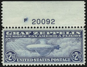 Sale Number 984, Lot Number 1078, Air Post Graf Zeppelin Issue (Scott C13-C15)