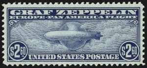 Sale Number 984, Lot Number 1079, Air Post Graf Zeppelin Issue (Scott C13-C15) Sale Number 984, Lot Number 1079, Air Post Graf Zeppelin Issue (Scott C13-C15)