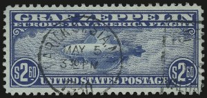 Sale 984, Lot 1081, Air Post Graf Zeppelin Issue (Scott C13-C15)
