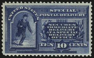 Sale 984, Lot 1085, Special Delivery, Registration (E, F)