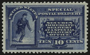 Sale 984, Lot 1086, Special Delivery, Registration (E, F)