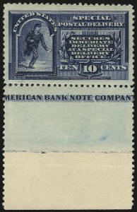 Sale 984, Lot 1087, Special Delivery, Registration (E, F)