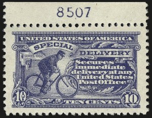 Sale 984, Lot 1103, Special Delivery, Registration (E, F)