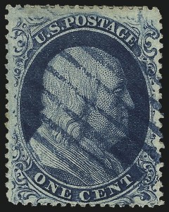 Sale 984, Lot 111, 1c 1857-60 Issue (Scott 18-24)