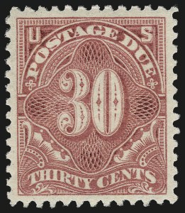 Sale 984, Lot 1118, Postage Due (J)