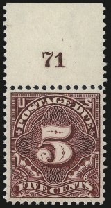 Sale 984, Lot 1122, Postage Due (J)