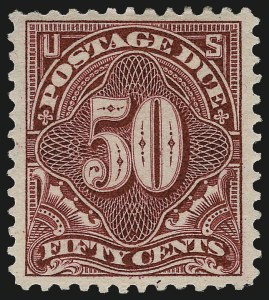 Sale 984, Lot 1123, Postage Due (J)