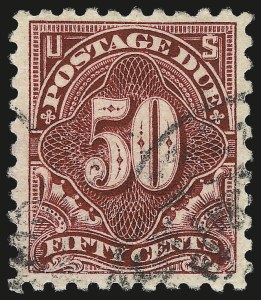 Sale 984, Lot 1132, Postage Due (J)