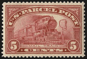 Sale 984, Lot 1188, Parcel Post, Carriers (Q, JQ, LO, L)