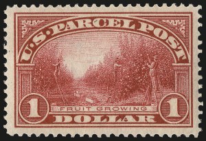 Sale 984, Lot 1196, Parcel Post, Carriers (Q, JQ, LO, L)