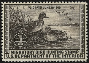 Sale Number 984, Lot Number 1224, Hunting Permits