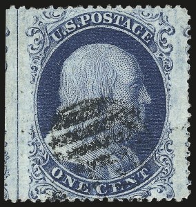 Sale 984, Lot 123, 1c 1857-60 Issue (Scott 18-24)