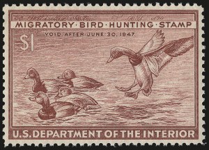 Sale 984, Lot 1233, Hunting Permits