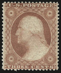 Sale 984, Lot 139, 3c-5c 1857-60 Issue (Scott 25-30A)