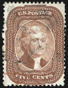 Sale 984, Lot 149, 3c-5c 1857-60 Issue (Scott 25-30A)