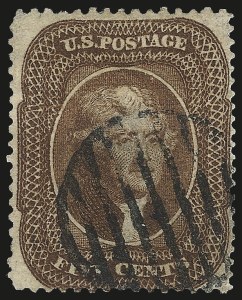 Sale 984, Lot 165, 3c-5c 1857-60 Issue (Scott 25-30A)