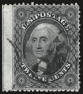 Sale 984, Lot 183, 12c 1857-60 Issue (Scott 36-36B)
