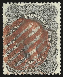 Sale 984, Lot 202, 24c-90c 1860 Issue (Scott 37-39)