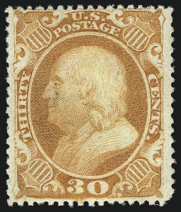 Sale 984, Lot 211, 24c-90c 1860 Issue (Scott 37-39)