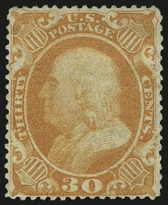 Sale 984, Lot 213, 24c-90c 1860 Issue (Scott 37-39)