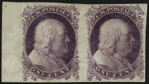 Sale 984, Lot 233, 1875 Reprint of 1857-60 Issue (Scott 40-47)