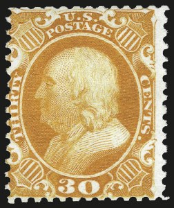 Sale 984, Lot 252, 1875 Reprint of 1857-60 Issue (Scott 40-47)