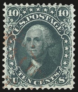 Sale 984, Lot 263, 1861-66 Issue (Scott 56-62B)