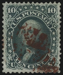 Sale 984, Lot 265, 1861-66 Issue (Scott 56-62B)