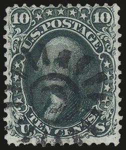 Sale 984, Lot 267, 1861-66 Issue (Scott 56-62B)