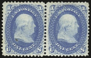 Sale 984, Lot 270, 1861-66 Issue (Scott 63-68)