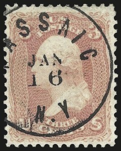 Sale 984, Lot 274, 1861-66 Issue (Scott 63-68)