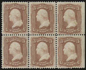Sale 984, Lot 275, 1861-66 Issue (Scott 63-68)