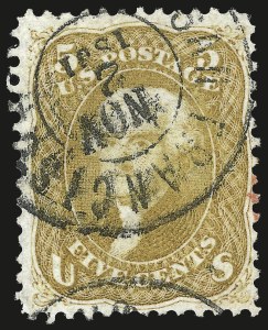 Sale 984, Lot 285, 1861-66 Issue (Scott 63-68)