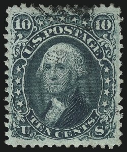 Sale 984, Lot 287, 1861-66 Issue (Scott 63-68)
