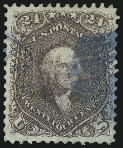 Sale 984, Lot 294, 1861-66 Issue (Scott 69-78)