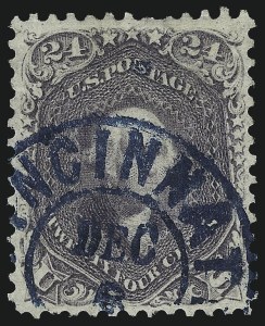 Sale 984, Lot 299, 1861-66 Issue (Scott 69-78)