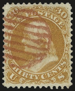 Sale 984, Lot 301, 1861-66 Issue (Scott 69-78)