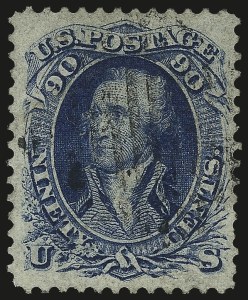 Sale 984, Lot 305, 1861-66 Issue (Scott 69-78)