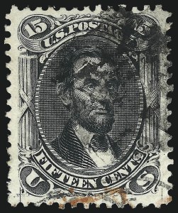Sale 984, Lot 312, 1861-66 Issue (Scott 69-78)