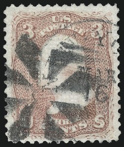 Sale 984, Lot 321, 1867 Experimental Grills (A-Z, Scott 79-85E)