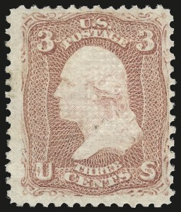 Sale 984, Lot 332, 1867-68 Grilled Issue (E Grill - Scott 86-91)