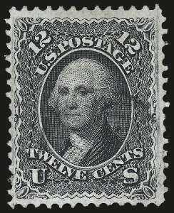 Sale 984, Lot 344, 1867-68 Grilled Issue (F Grill - Scott 92-101)