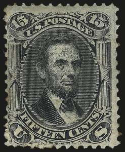 Sale 984, Lot 346, 1867-68 Grilled Issue (F Grill - Scott 92-101)