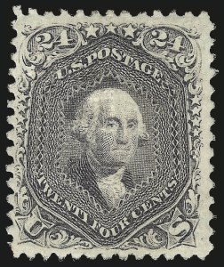 Sale 984, Lot 348, 1867-68 Grilled Issue (F Grill - Scott 92-101)