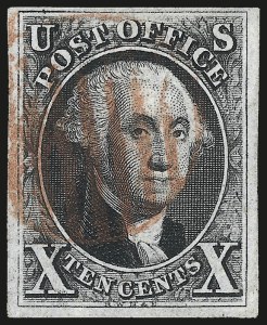 Sale 984, Lot 36, 1847 Issue (Scott 1-2)
